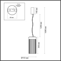 Подвесной светильник Odeon Light 5047/10L