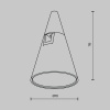 Трековый светильник Technical TR146-1-5W3K-PT