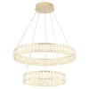 Каскадная люстра Crystal Lux MUSIKA SP100W LED GOLD