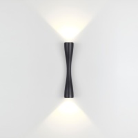 4291/10WL HIGHTECH ODL22 437 черный/металл Настенный светильник IP20 LED 10W 453Лм 3000K ANIKA