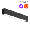 COLIBRI SMART трековый светильник LONDON черный, 10W, 2700-6000K, 900ЛМ, D220*25*40, 30 шт/кор