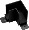 COLIBRI трековый соединитель угловой внутренний чёрный, 100 шт/кор