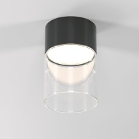 Накладной светильник Elektrostandard 25047/LED 10W 4000К черный/прозрачный