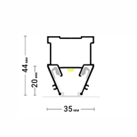 Профиль световые линии Flexy LINE 15 (2м) ПФ 11343