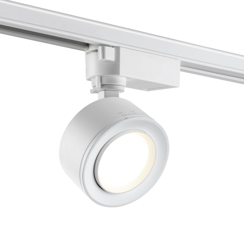 358943 PORT NT22 218 белый Светильник трековый однофазный трехжильный IP20 LED 4000К 15W 220V EDDY