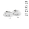 371023 NT Светильник GU10 50Вт 220-240В IP20 WIR