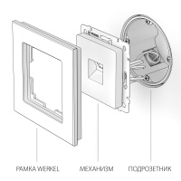 Розетка Werkel W1182013