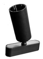 CLARUS SMART Магнитный ультратонкий трековый светильник SPOT черный, 12W, 2700~6000K, 40 шт