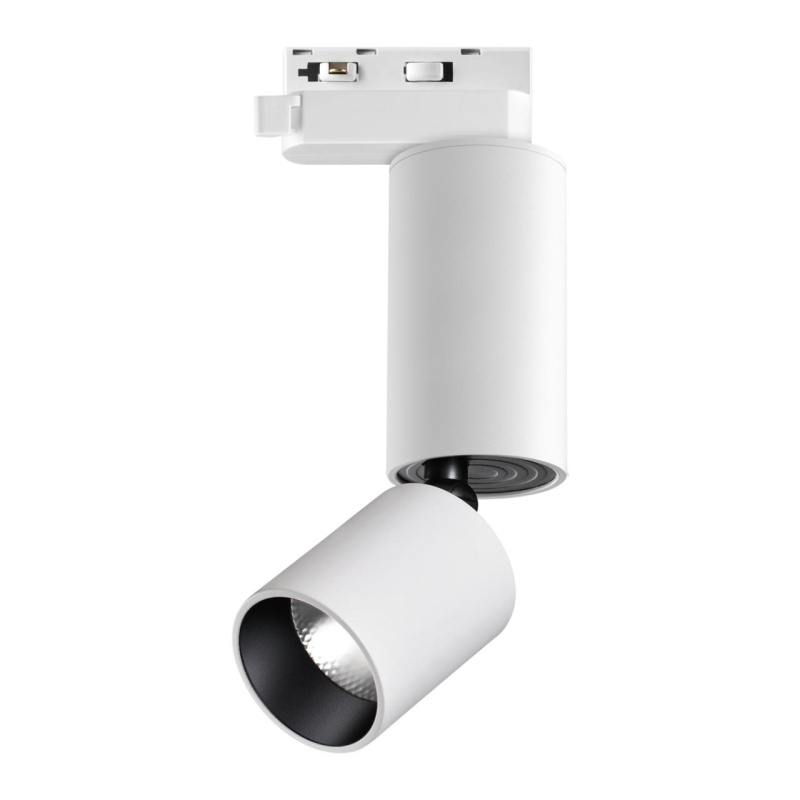 359320 PORT NT24 210 белый Светильник трековый однофазный трехжильный IP20 LED 10W 85-265V 3000K 1100Лм TUBO