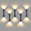4291/10WL HIGHTECH ODL22 437 черный/металл Настенный светильник IP20 LED 10W 453Лм 3000K ANIKA