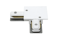 SWG Standard L коннектор для однофазных встраиваемых трековыx систем, Белый,KXZ-RC-WH-L