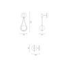 Бра Vele Luce VL5194W01