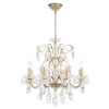 Подвесная люстра Crystal Lux ODELIS SP8 GOLD