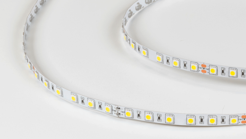 SWG Standard Светодиодная лента  5050, 60 LED/м, 14,4 Вт/м, 24В , IP20, Цвет: Холодный белый, SWG560-24-14.4-W-М