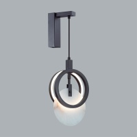 5422/17WL HIGHTECH ODL_EX25 083 черный/металл/алебастр Настенный светильник LED 17W 3000K 986Лм MERCURY