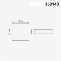 358148 NT Светильник LED 12Вт 4000К 85-265В IP20 SPOT