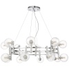 Подвесная люстра Crystal Lux LUXURY SP16 CHROME