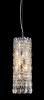 Подвесная люстра Crystal Lux LIRICA SP3 CHROME/GOLD-TRANSPARENT