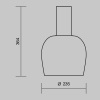 Накладной светильник Maytoni MOD414CL-01G