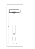Подвес Maytoni Technical C032C-03-MG