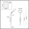 Бра Odeon Light 4297/7WL