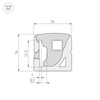 Профиль Arlight 040271(1)
