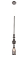 Подвесной светильник Crystal Lux LUX NEW SP1 B SMOKE