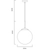 Подвесной светильник ARTE Lamp A1563SP-1CC