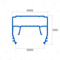Профиль световые линии Flexy 30М LINE (2м) ПФ 10950