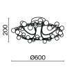 Потолочный светильник Maytoni MOD081CL-L36G3K