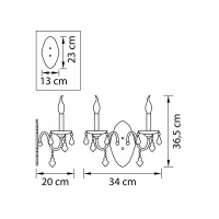Бра Lightstar 700624