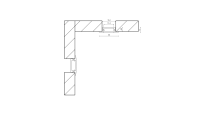 SWG Standard Встраиваемый алюминиевый профиль SWG, RC-2206