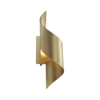 7099/6WL HIGHTECH ODL25 443 Настенный светильник gold ice crack металл/акрил IP20 LED 6W 3000K/4000K тумблер на корпусе 220-240V BOCCOLO