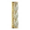 4999/15WL HALL ODL23 623 золотой/прозрачный/металл/хрусталь Бра LED 15W 4000K STRAZA