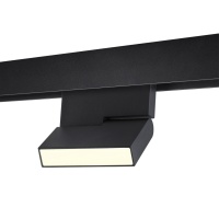 358626 SHINO NT21 065 черный Трековый низковольтный св-к диммируемый с ДУ, со сменой цв.температуры IP20 LED 3000~6500К 10W 48V FLUM