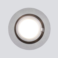 Встраиваемый светильник Elektrostandard 9918 LED 9W 4200K серебро