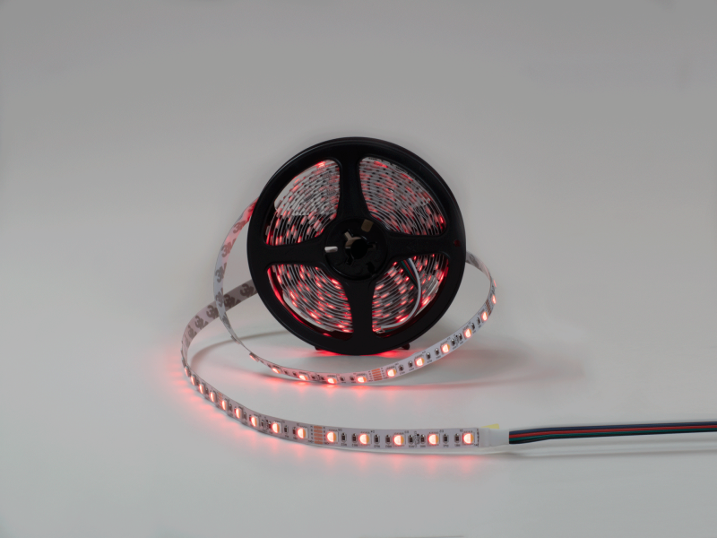 SWG Standard Светодиодная лента 5050, 60 LED/м, 19,2 Вт/м, 24В , IP20, Цвет: RGB + холодный белый, SWG560-24-19.2-RGB+W-M