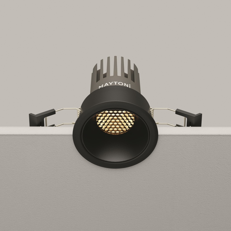 Встраиваемый светильник Maytoni DL115-10W-2.7K-B