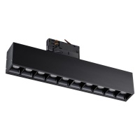 358861 PORT NT22 262 черный Светильник трехфазный трековый светодиодный IP20 LED 4000K 16W 220V ITER