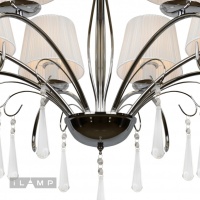 Подвесная люстра iLamp RM7006/8CR