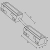 Подвод питания Maytoni Technical TRA034CPC-42W-5-1