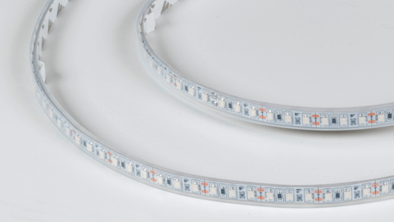SWG Standard Светодиодная лента 3528, 120 LED/м, 9,6 Вт/м, 12В , IP66, Цвет: Красный, SWG3120-12-9.6-R-66-M