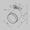 Трековый светильник Technical TR088-1-GX53-MG