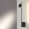 359313 OVER NT24 290 черный Светильник настенный диммируемый (выключатель) IP20 LED 7W+7W 4000K 220-240V FERMO