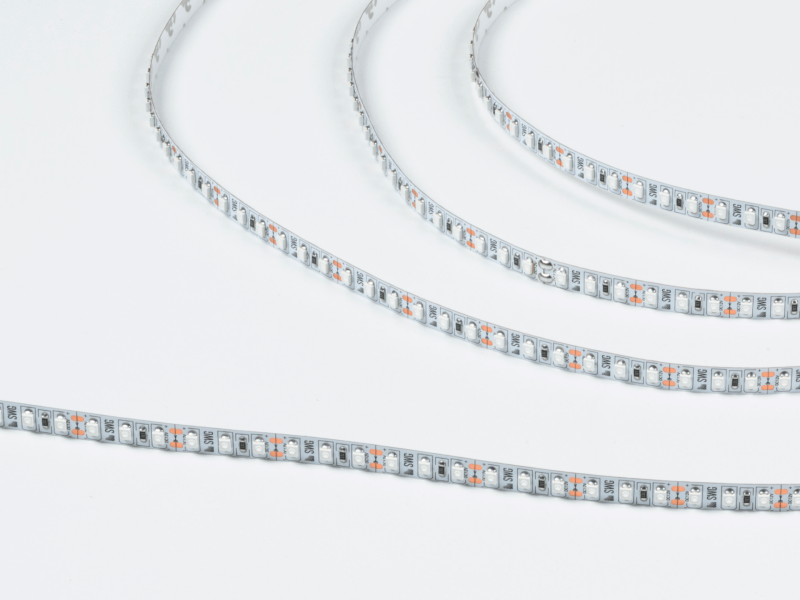 SWG Standard Светодиодная лента  3528, 120 LED/м, 9,6 Вт/м, 12В , IP20, Цвет: Синий, SWG3120-12-9.6-B-M