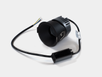 SWG Standart Светильник встраиваемый 12Вт 55° IP65 черный 3000К поворотный RC-D84-12-BL-WW65