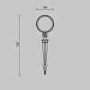 Ландшафтный светильник Outdoor O495FL-L25B3K