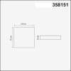 358151 NT Светильник LED 24Вт 3000К 85-265В IP20 SPOT