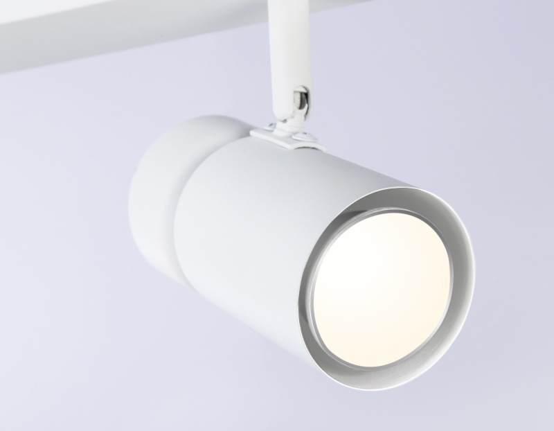 Накладной поворотный спот Ambrella TA13177/2 WH белый GU10/2 max 12W 295*60*130