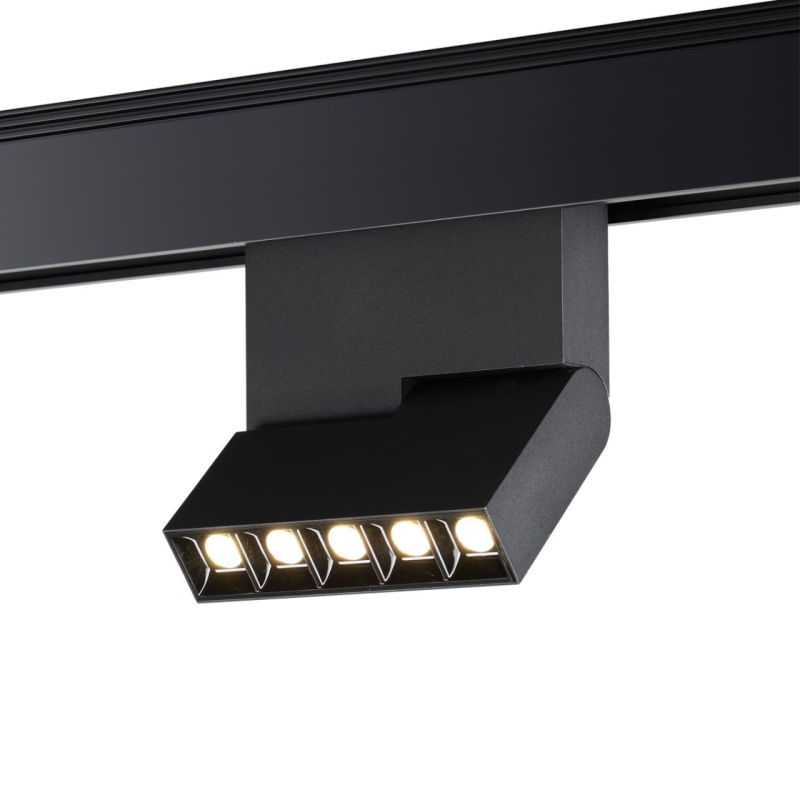 358535 SHINO NT21 083 черный Трековый светильник для низковольного шинопровода IP20 LED 4000K 12W 48V KIT